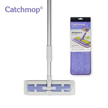 將圖片載入圖庫檢視器 Catchmop - 拖把清潔組(白色) (可分離式伸縮拖把 & 拖把布) Telescopic Cleaning Set (White)