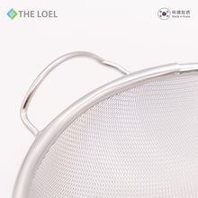 將圖片載入圖庫檢視器 The Loel - 韓國不鏽鋼篩 Korea Stainless Steel Basket with Handles (M) (23cm) (1pc)
